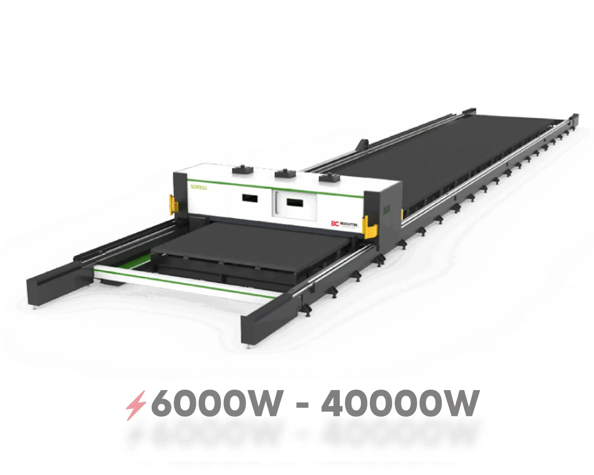 BesCutter GIGA Fiber Laser Machine | 6000W-40000W