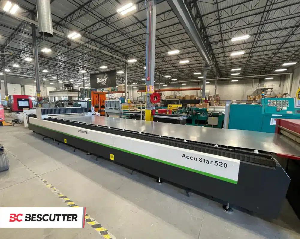 BesCutter ACCU STAR Fiber Laser Machine 5′ x20′ | 1500W-3000W - Image 8