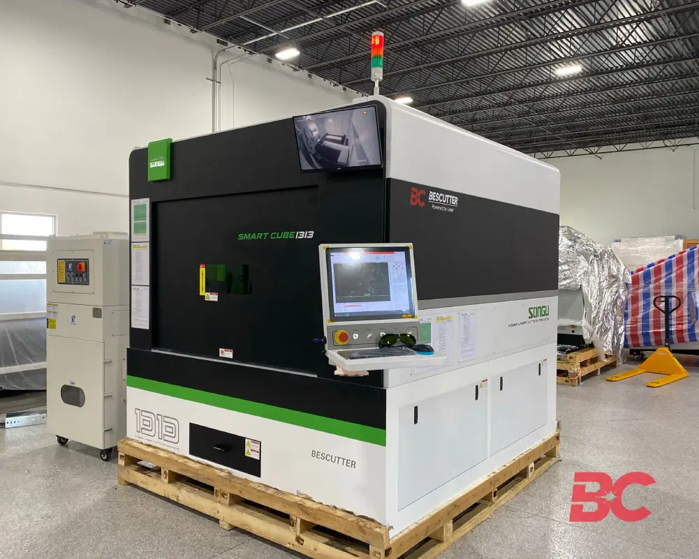 BesCutter SMART CUBE Fiber Laser Cutting Machine 51″ x 51″ | 1500W – 6000W - Image 7